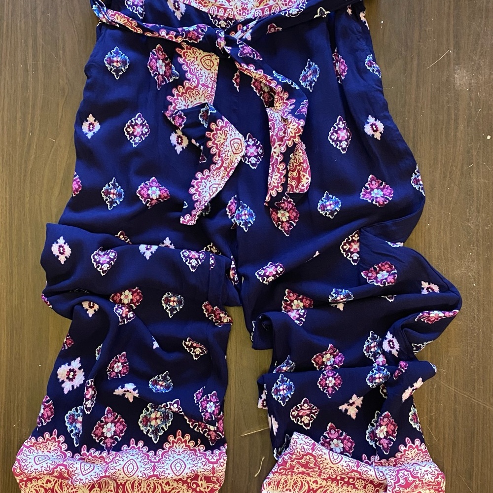 Floral Patterned Pants by Shosho Women’s size Large